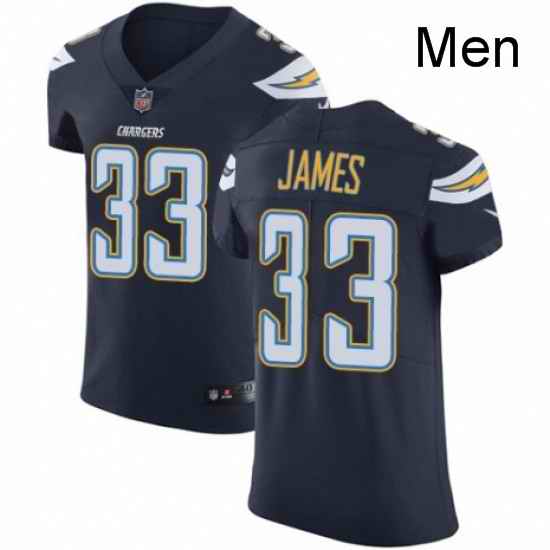 Men Nike Los Angeles Chargers 33 Derwin James Navy Blue Team Color Vapor Untouchable Elite Player NFL Jersey